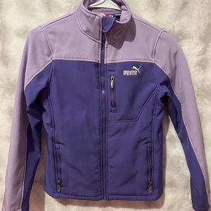 M Purple Puma Zip-up
